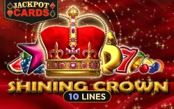 Shining Crown Spielmotiv mit goldener Krone